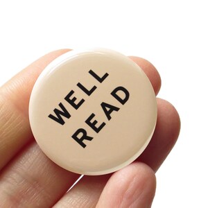 Broche "BEM LIDO", Broche para Amantes de Livros, Lembrancinha para Festa Literária