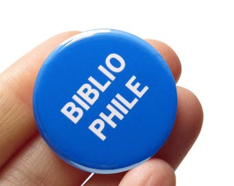 Broche para Bibliófilo, Presente para Amantes de Livros, Lembrancinha para Clube do Livro (3,2 cm)
