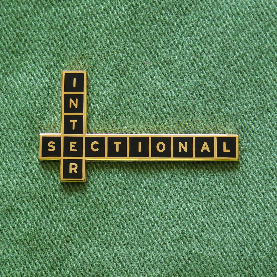 INTERSECTIONAL Feminist Enamel Pin Lapel Gift - Etsy