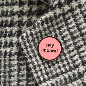 GAY APPAREL Holiday Enamel Lapel Pin Stocking Stuffer