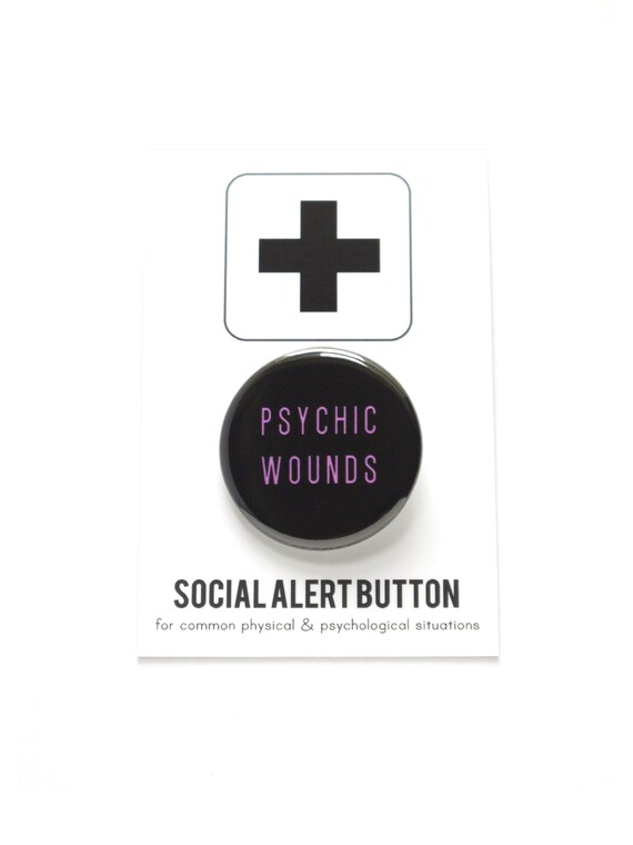 Psychic Pins and Buttons for Sale