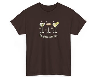 Martini Trio The Gang's All Here Graphic T-Shirt