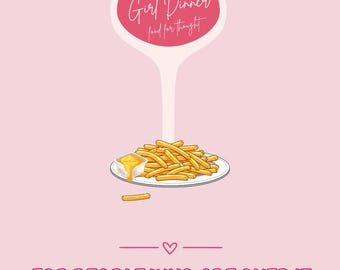 Kolacja dla dziewczyn: Pokarm dla myśli – dla osób, które już to przebolały | Wyczerpanie emocjonalne, nadmierne rozmyślanie, ciche wypalenie – wersja cyfrowa PDF