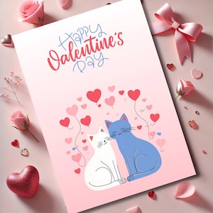 Feliz Dia dos Namorados | Cartão para amantes | Cartão digital de Dia dos Namorados para ela, ele, esposa, marido, namorado, noivo | Presente de Dia dos Namorados