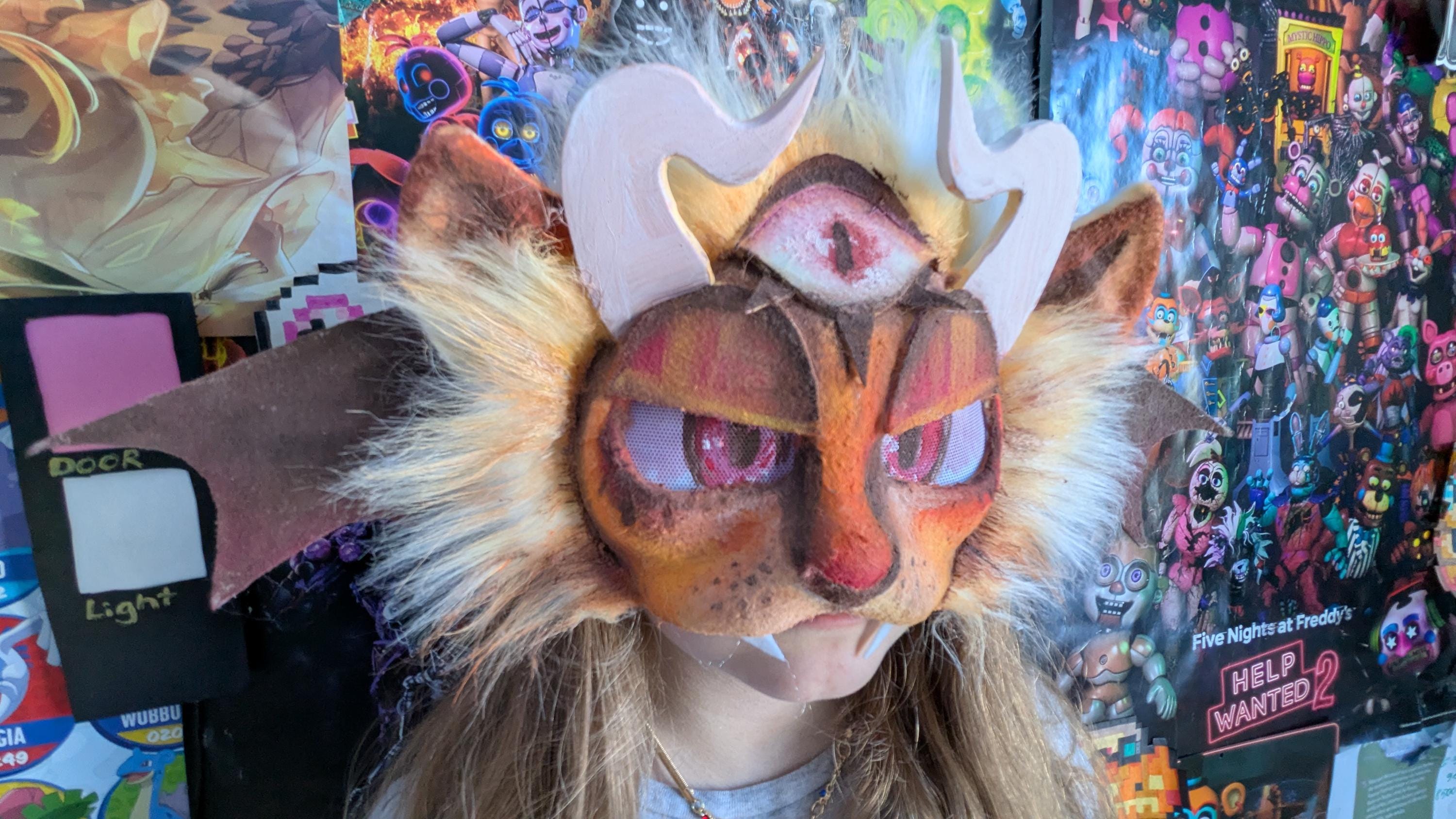 Myatic Beast Therian Mask – Handmade Animal Spirit Fursuit Mask - Etsy