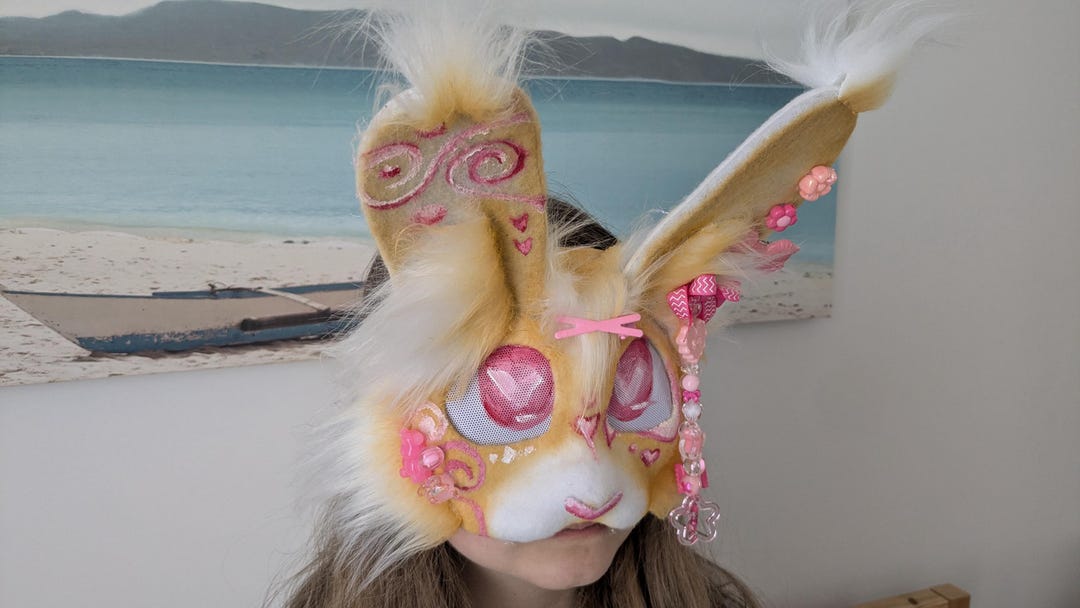 Shadow Beast Therian Mask – Handmade Animal Spirit Fursuit Mask - Etsy