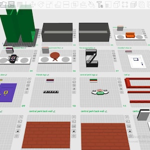 Amici che costruiscono Diorama – Espositore 3MF per le statuette di McDonald’s