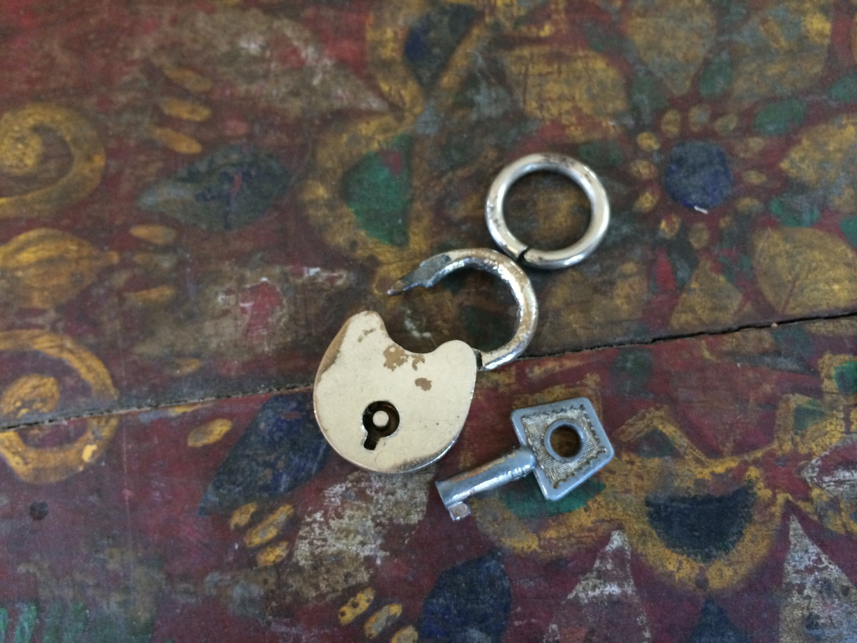 Miniature Padlock and Key. Working Padlock with Key Etsy