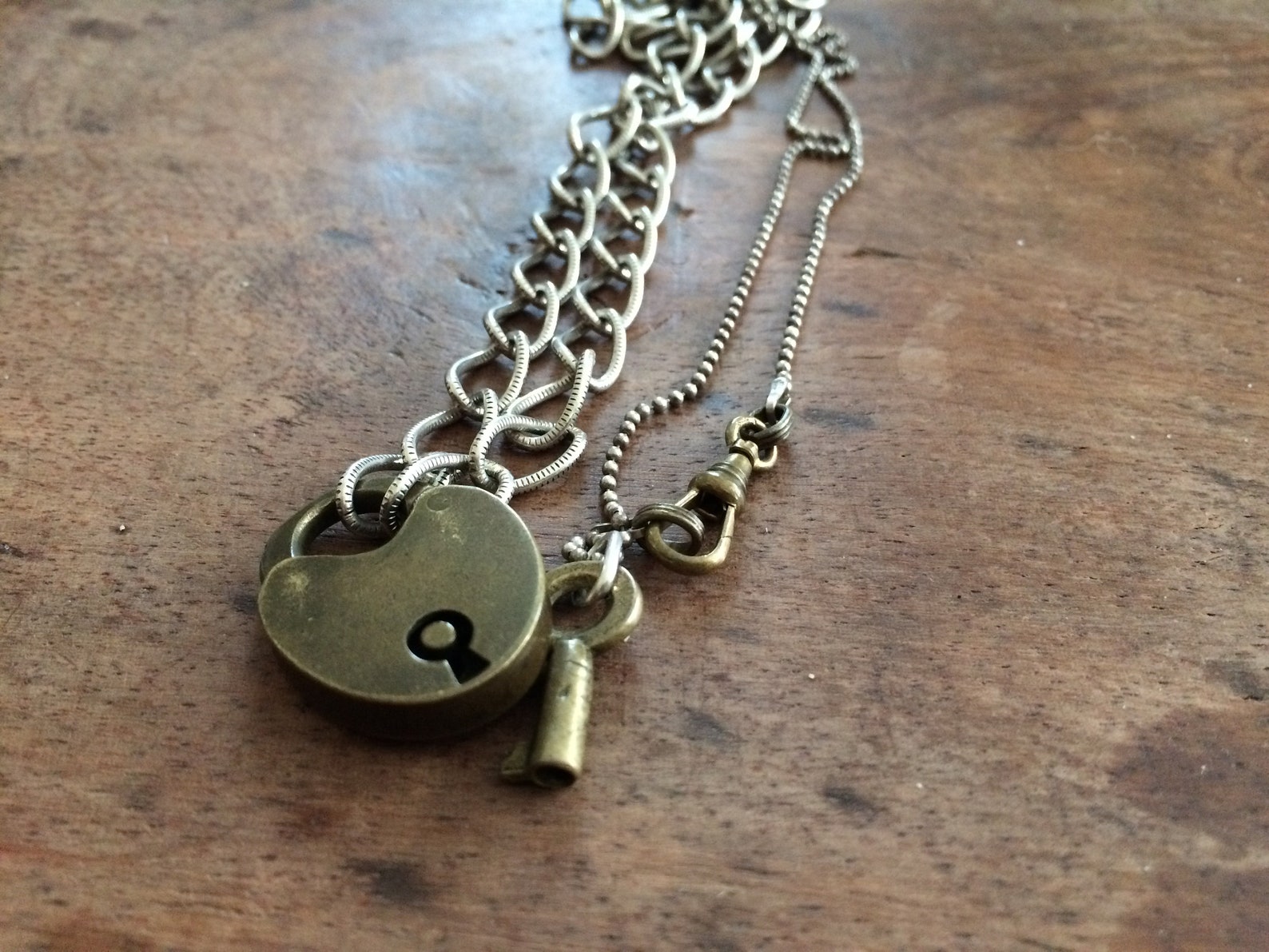 Authentic Victorian Padlock Necklace. Working Antique Padlock Etsy