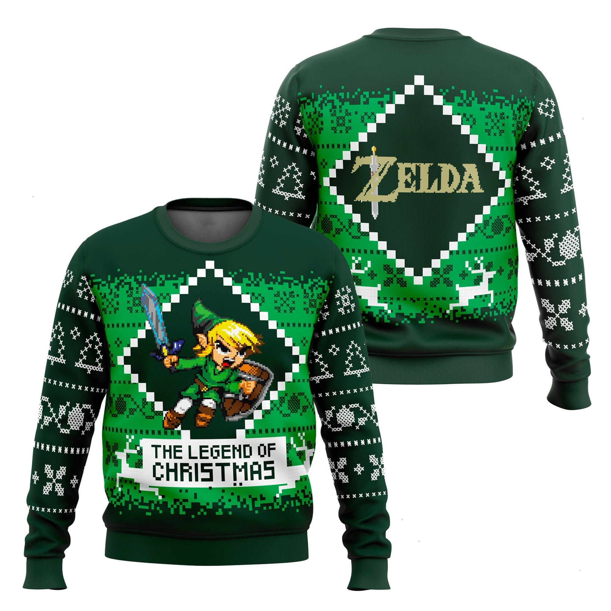 Discover The Legend Of Zelda Santa Ugly Sweater