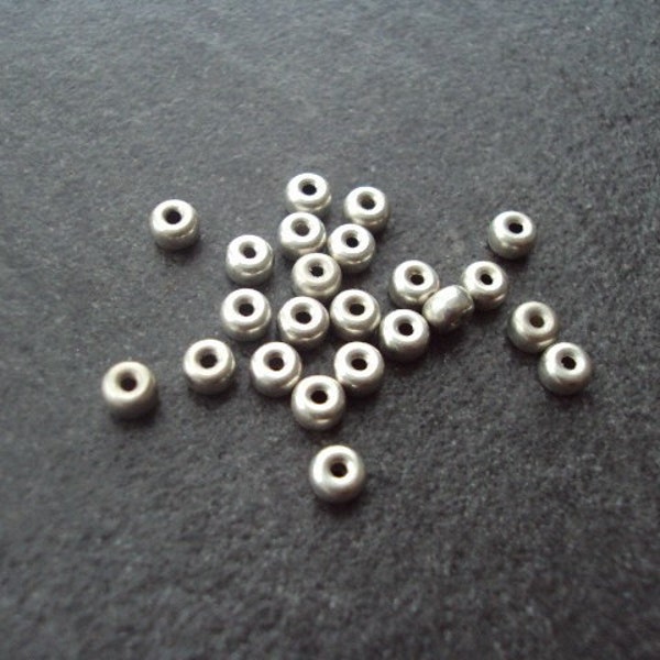 SALE sterling silver small beads