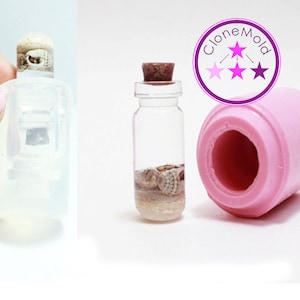 Bottle Pendant Mold Resin Pendant Mold Silicone Rubber