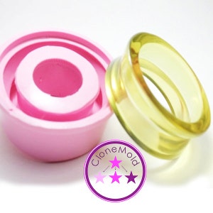 Bangle Mold HourGlass Bracelet Rubber Silicone Mold