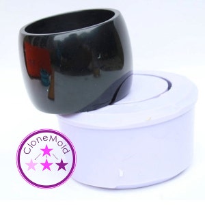 Bangle Mold Extra Wide Tall Bracelet Silicone Rubber Mold