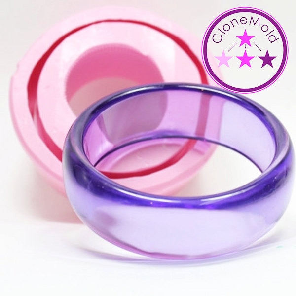 Bangle Mold Chunky Thick Rounded Short Bracelet Mold
