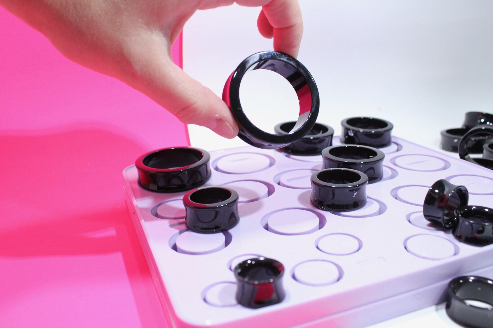 Tunnel Plug Gauge Mold Ear Piercing Silicone Rubber Mold 1/2 Etsy