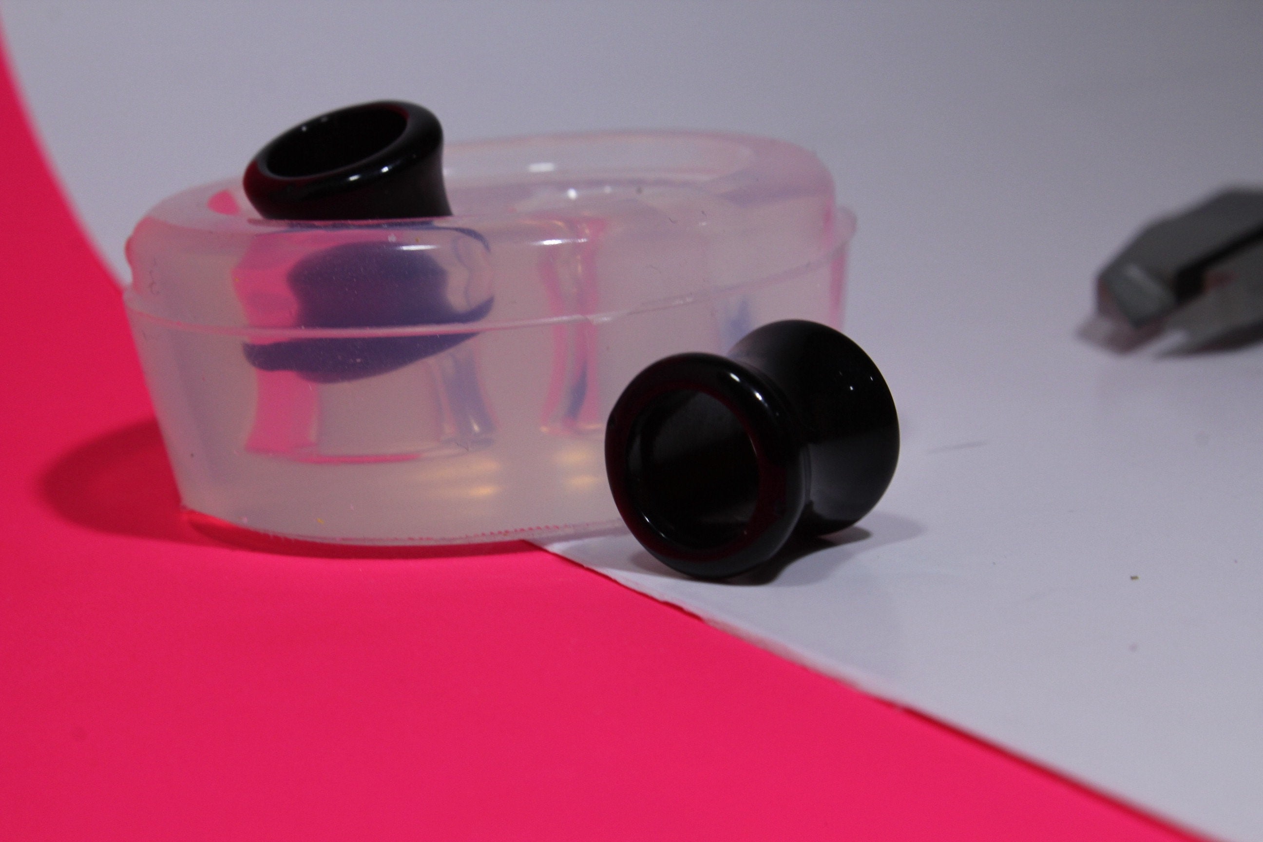 Tunnel Plug Gauge Mold Ear Piercing Silicone Rubber Mold 6 Mm Etsy