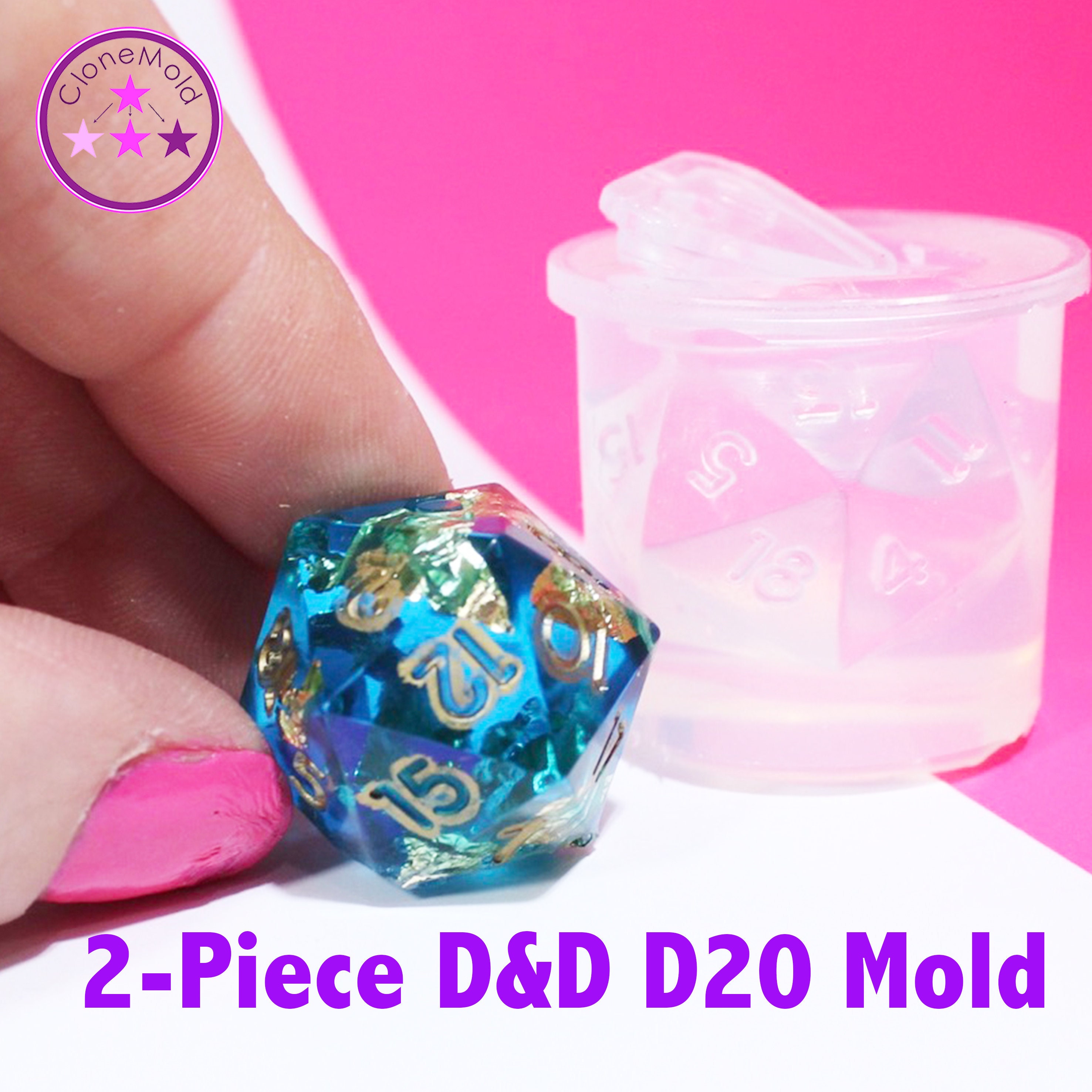 A fun experiment. Mini rubber bands in d20. : r/DiceMaking