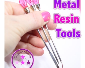 Metal Resin Art Tools, 3 piece set