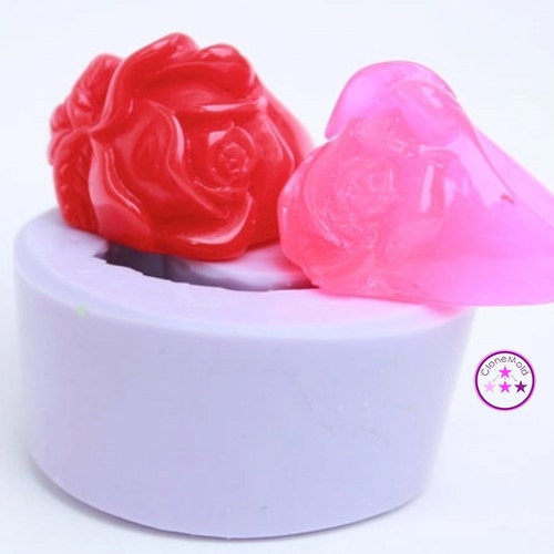 Ring Mold Rose Flower Vintagelook Size 7 9 Etsy