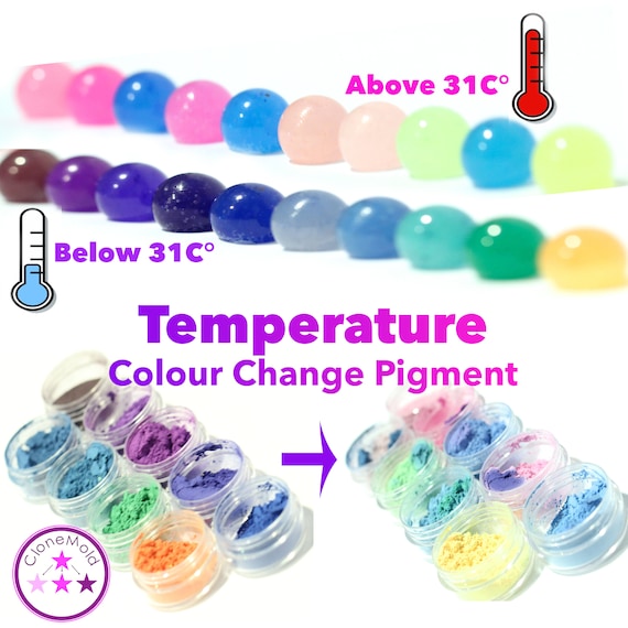 Temperature Changing Colour Powder Resin Pigment, Mood Ring