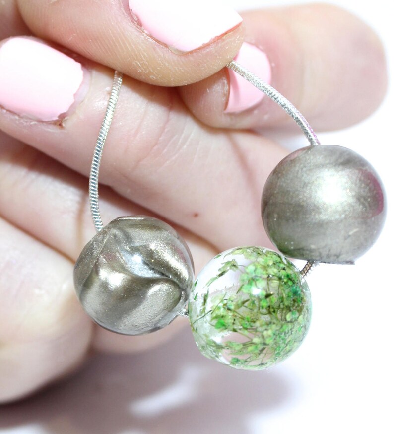 Round Bead Mold Sphere Ball Globe Silicone Rubber 6 Pieces Etsy