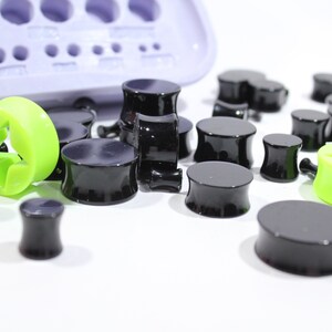 Plug Gauge Mold Multiple Ear Plug Piercing Silicone Rubber Mold, 10g 1 INCH image 8