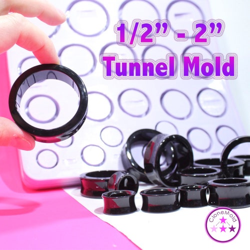 Tunnel Plug Gauge Mold Ear Piercing Silicone Rubber Mold 1 2 Etsy Tunnel Plug Gauge Mold Ear Piercing Silicone Rubber Mold 1 2 Etsy
