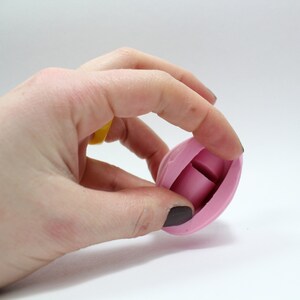 Ring Mold Silicone Oval Split Mold Size 6, 7 画像 2