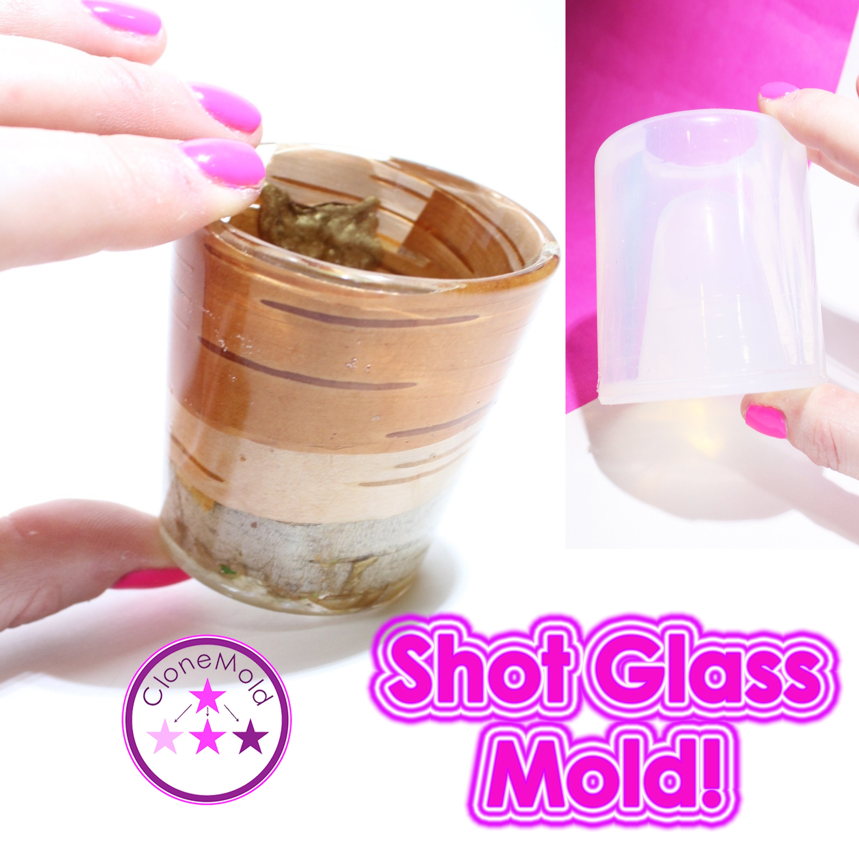 6 Pack: Shot Glass Mold by Celebrate It®