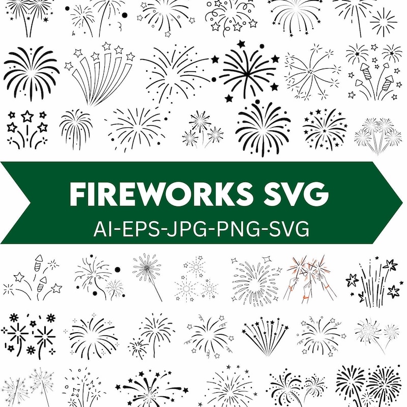 Firework Svg - Etsy