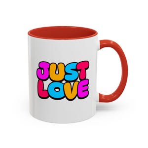 Mug, Love Coffee Cup, Valentine&#39;s Day Gift, Romantic Tea Mug, Gift for Him Her, Heart Design Coffee Cup