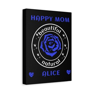 Matte Canvas, Stretched Mother&#39;s Day Canvas Art, Gift for Mom, Custom Wall Decor, Unique Home Decoration