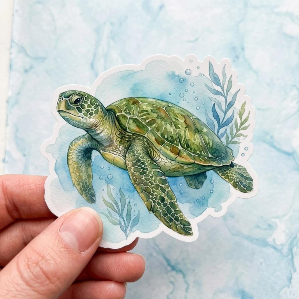 Ocean Stickers - Etsy