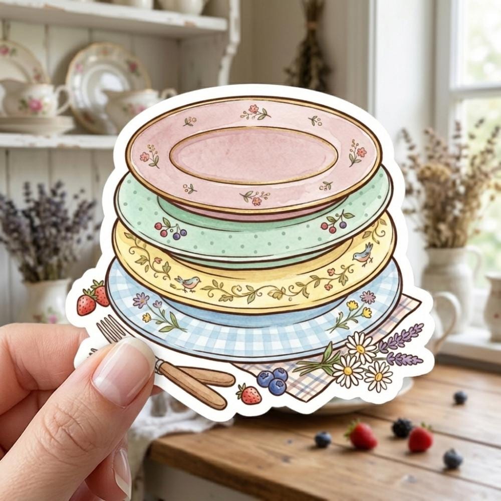 Funny Antique Plate - Etsy