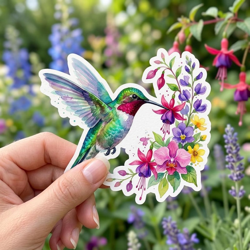 Floral Birds Stickers - Etsy