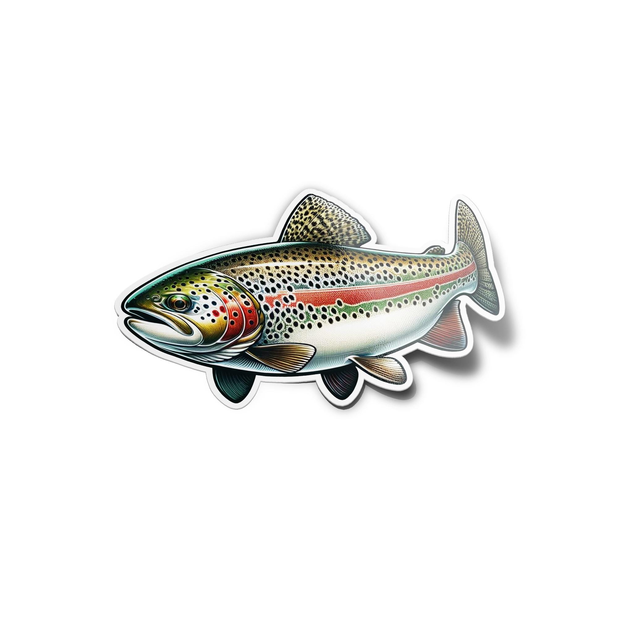 Pack x5 AUTOCOLLANTS STICKERS vinyle Truite poisson pêche resistant eau Pack x5 AUTOCOLLANTS STICKERS vinyle Truite poisson pêche resistant eau