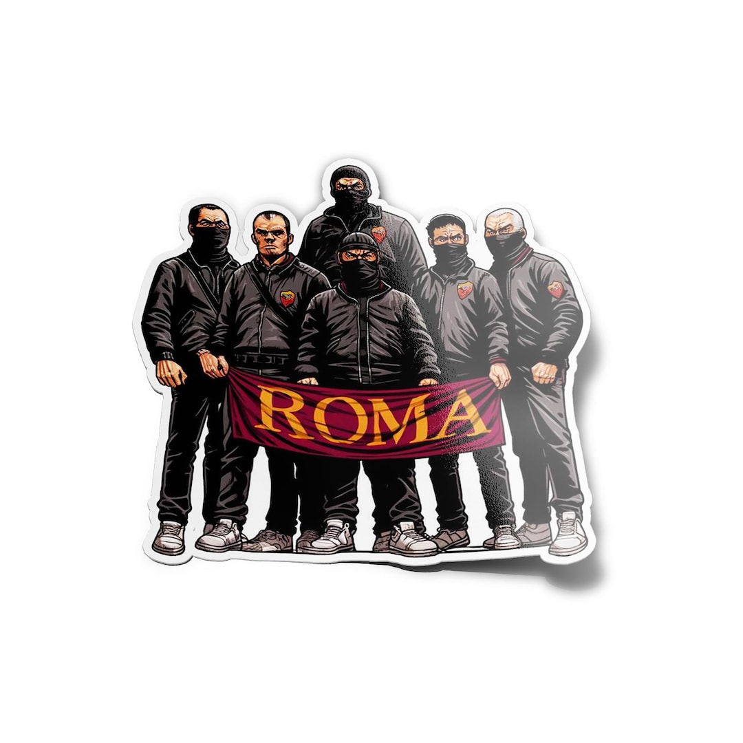 Sticker Roma Ac PACK STICKERS Ultras Roma as Calcio Vinyl Curva Antonio De Falchi Water ...