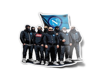 Pack De 5 Stickers Lille OSC – Ultras Losc, Hooligan, Virage Dogues, 8cm