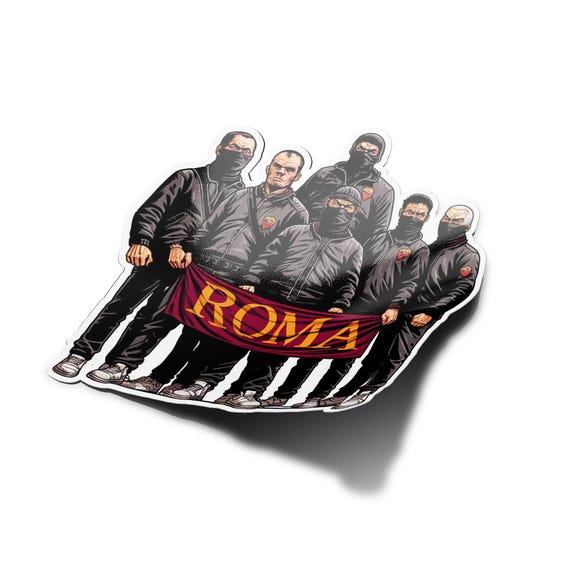 ULTRAS ROMA, 3 Adesivi, NO CUCS, NO Boys, No Fedayn. EUR 2,40 - ES