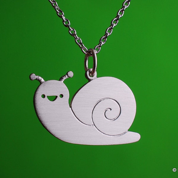 Happy Snail Necklace