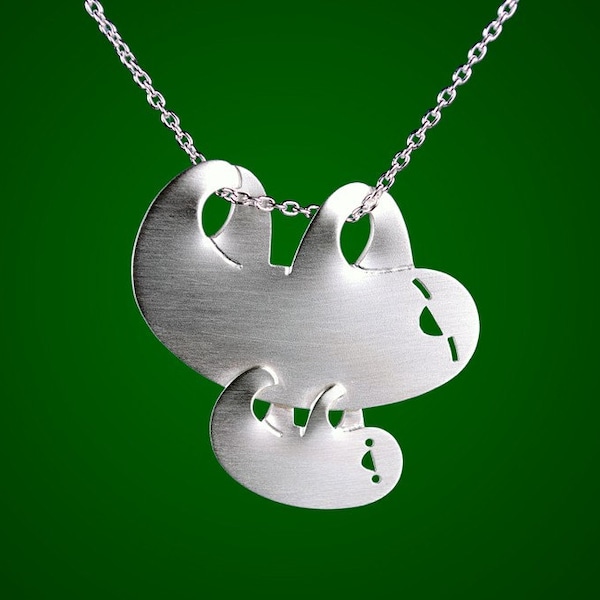 Momma and Baby Sloth Necklace