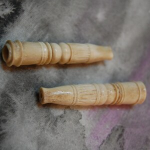 Hand carved Deer Antler Cigarette Holder