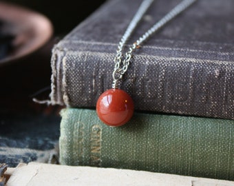 Carnelian Necklace | Passion, Courage, Love