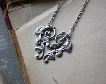 Victorian Morning Glory Necklace