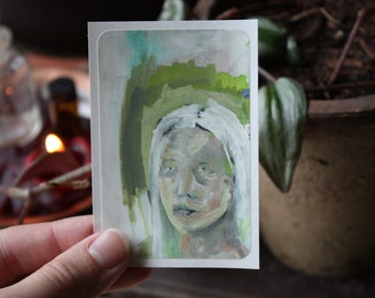 Green Lady | Native Art