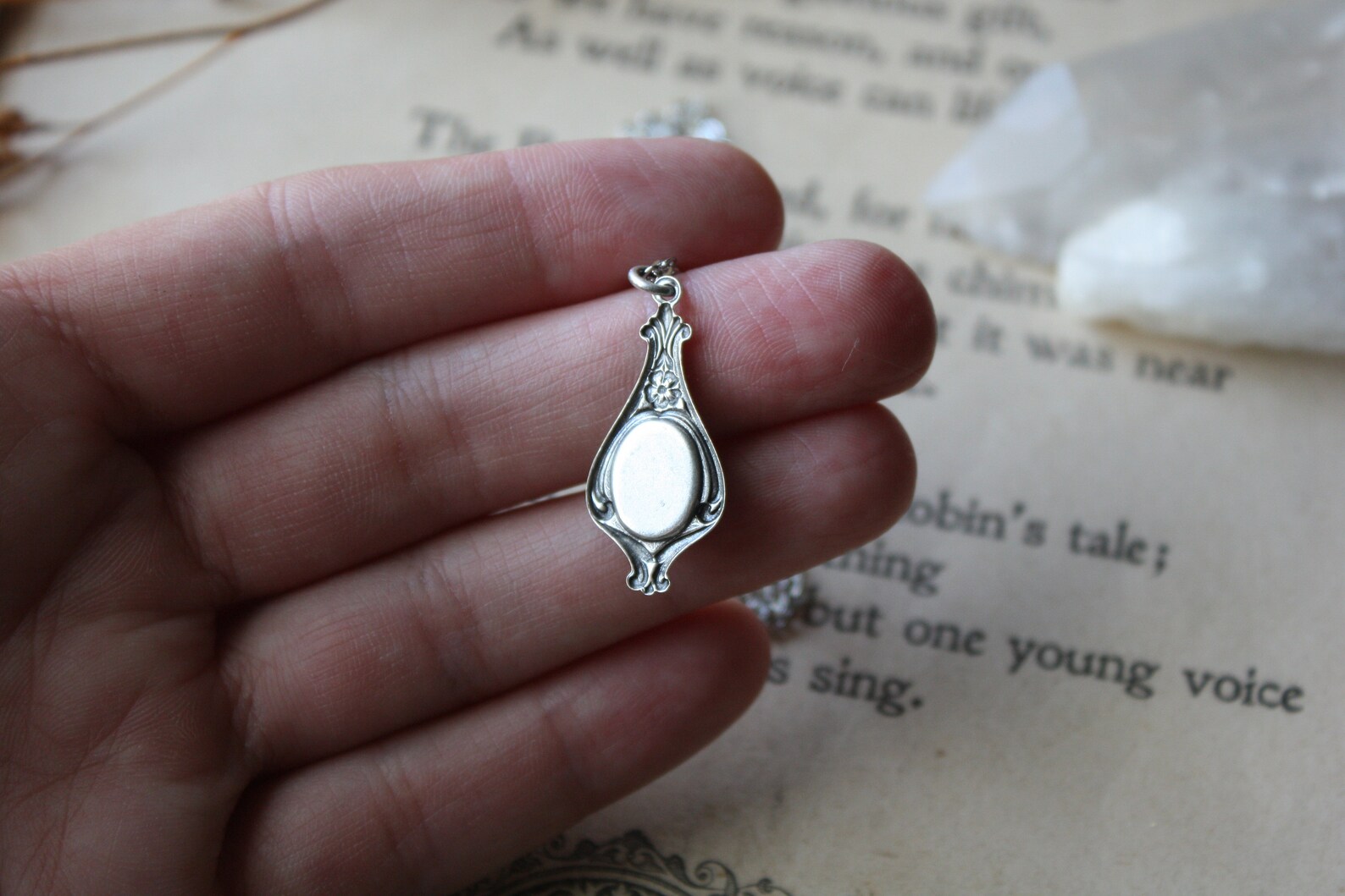 Moonstone Necklace Etsy