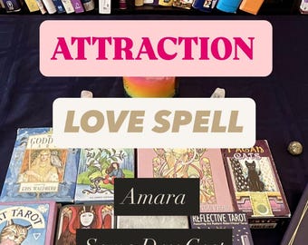 Attraction Love Spell - Attract Men Spell - Attraction Spell | Obsession Spell | Love Spell  | Manifestation Spell