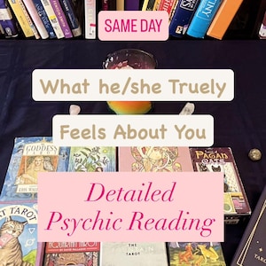 True Feelings and Inner Thoughts Psychic Love Reading – Same Day Detailed Love Tarot Reading & Relationship Insight