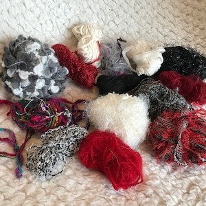Odd Balls for Saori style weaving